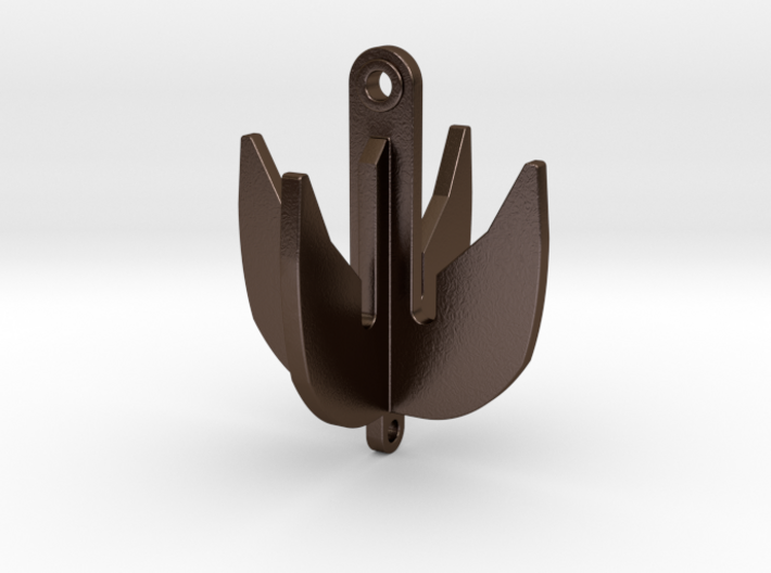 Chain grapnel hook - SWL 250 Ton - 1:50 3d printed