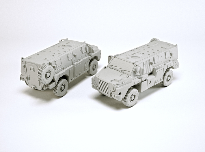 MRAP Bushmaster Scale: 1:100 3d printed