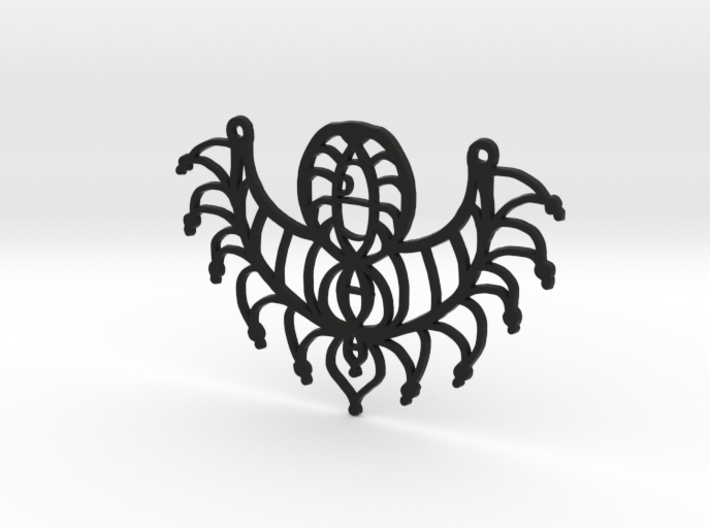 :Twisted Elements: Pendant 3d printed