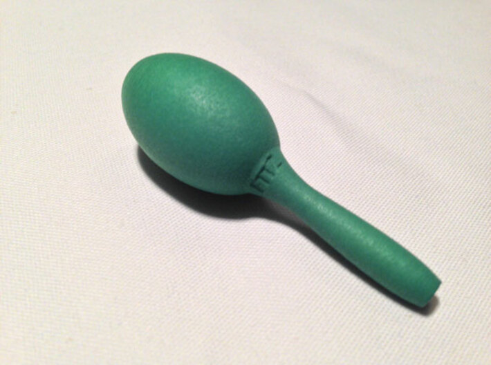 Personalize-able Mini Working Maraca 3d printed