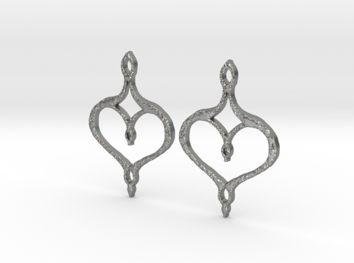 :Perfect Valentine: Earrings 3d printed