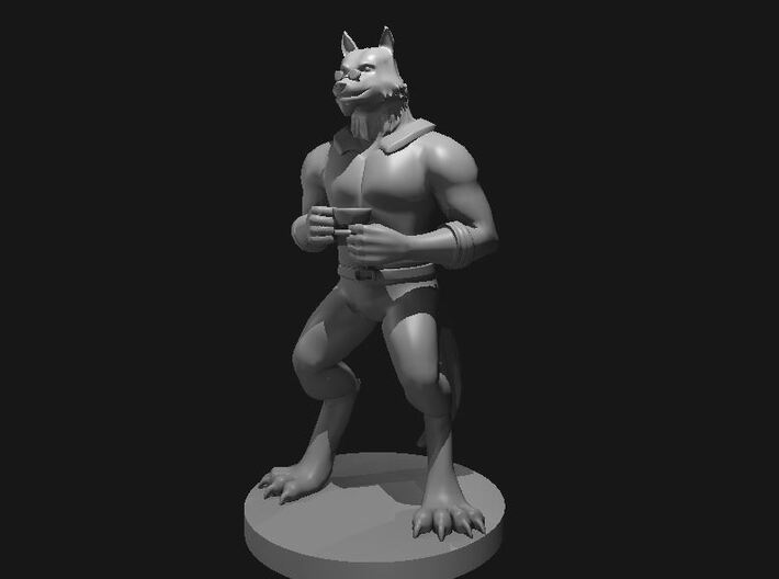 Werewolf Noble 3d printed 