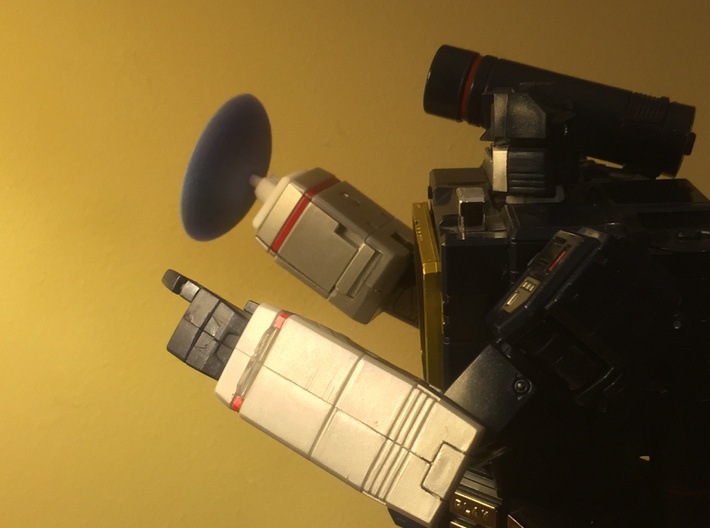 Gaydar for Masterpiece Soundwave 3d printed Attachment piece not included
