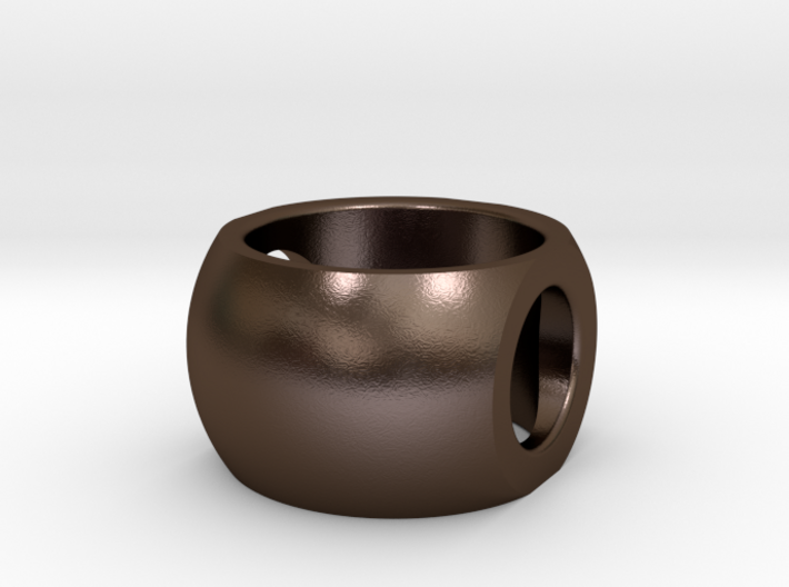 RING SPHERE 1 SIZE 9 3d printed 