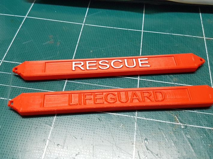1:10 scale Rescue tube 3d printed 