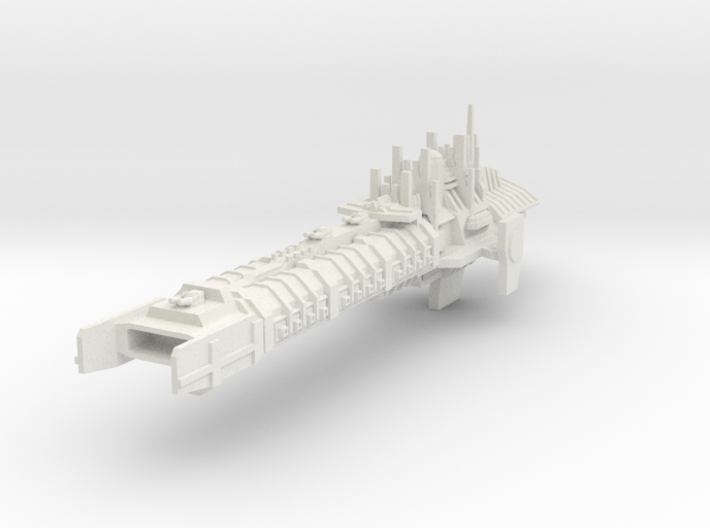 Imperial Legion Concept - Battlebarge 3d printed