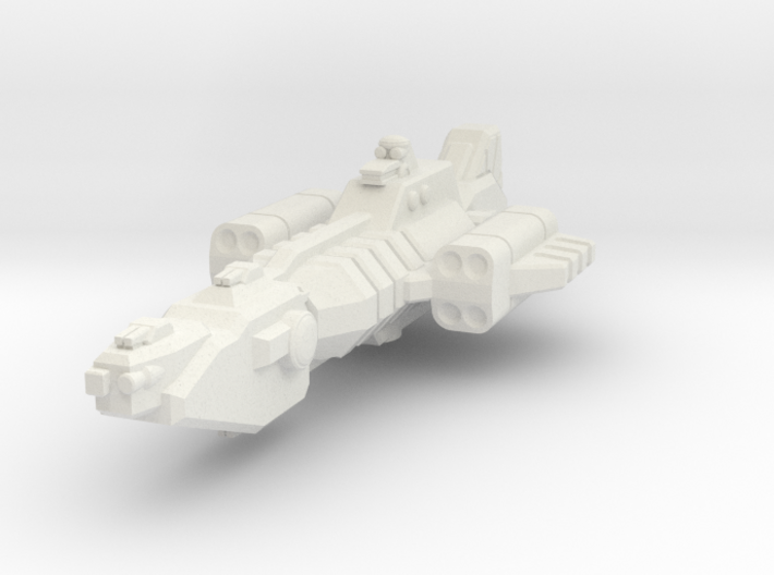 Union Missile Frigate 3d printed 