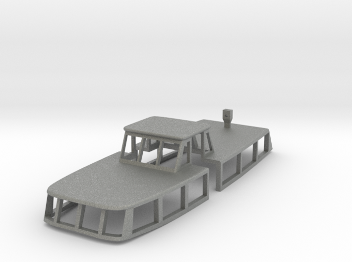 Superstructure 9cm Version for Life Boat V07 3d printed