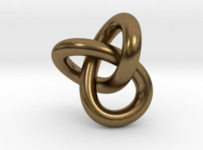 Trefoil Knot 1inch 3d printed