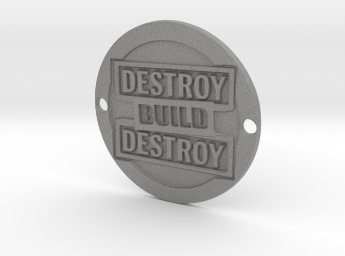 Destroy Build Destroy Sideplate 3d printed