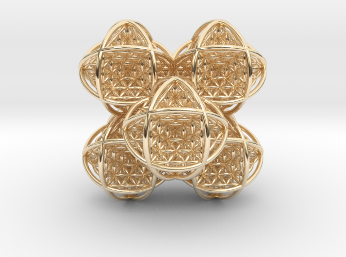 Flower of Life Stack 7 3d printed