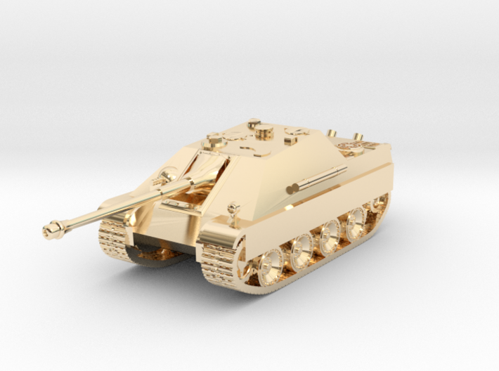 Tank - Jagdpanther - size Large 3d printed