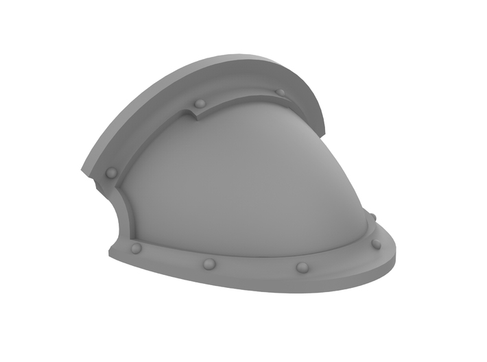 Mini Knight - Imperial Style Shoulder Pad 3d printed