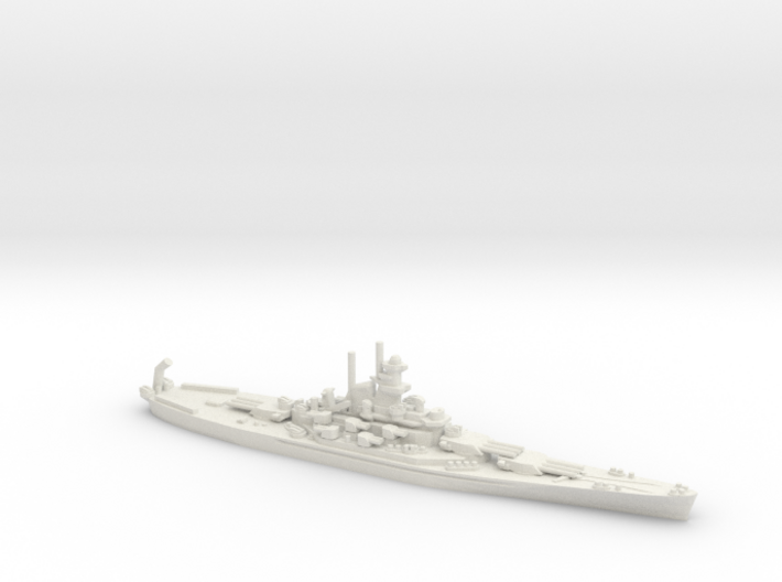 USS Indiana (BB-58) 3d printed