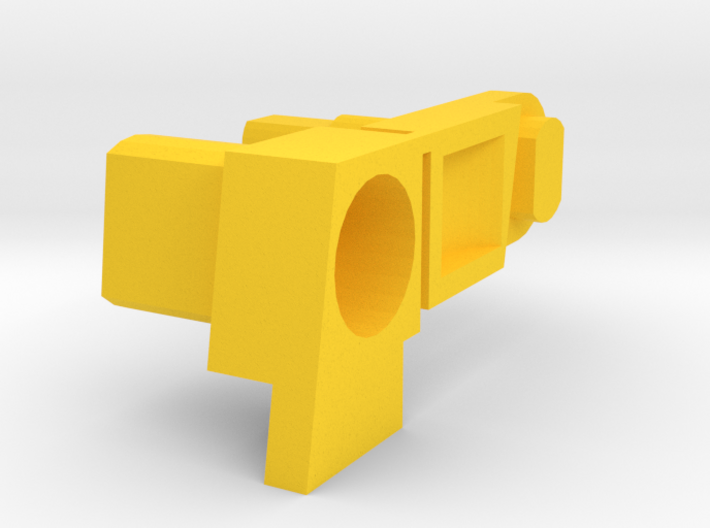 Galaxy MP5 Magazine Release Button and Hook 3d printed