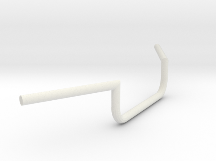 1:12th Clubman style motorcycle handlebars 3d printed