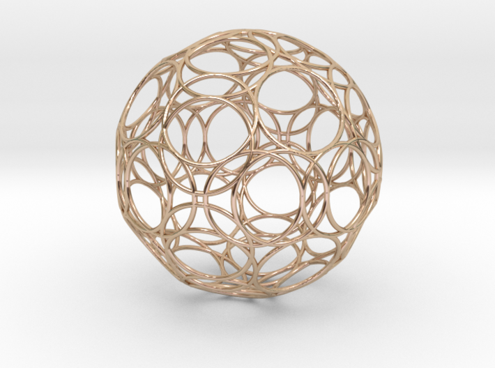 Seed of life stable skin 3d printed