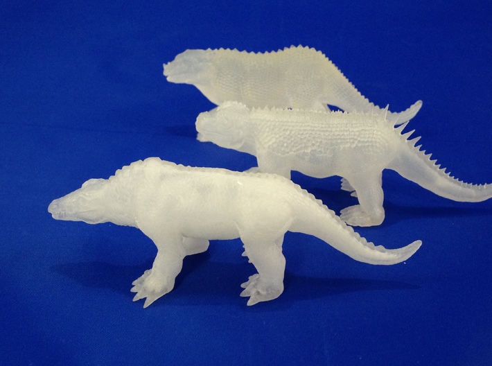 Crystal Palace Hylaeosaurus -Fine Detail Plastic 3d printed 