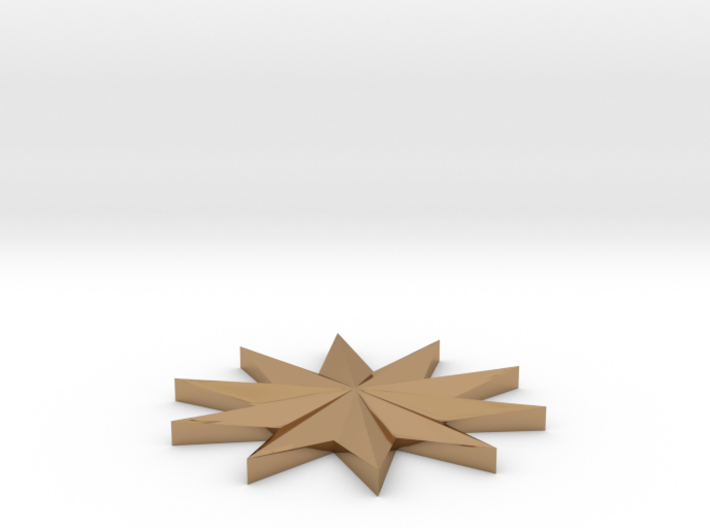 Coin_Star_Seperate 3d printed