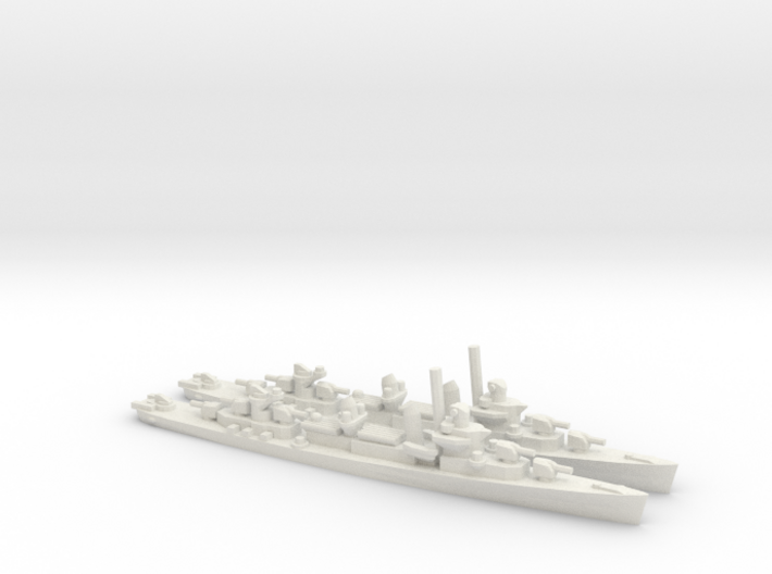 US Fletcher-Class Destroyer (V1) 3d printed