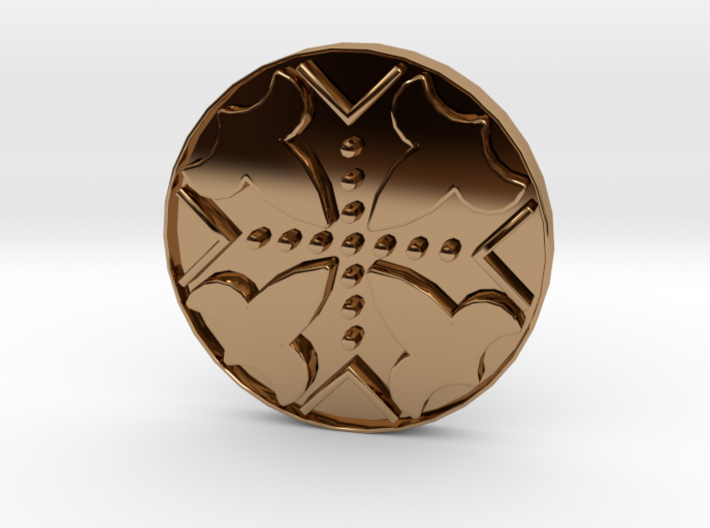 Assassins Creed - Connor Kenway Button 20cm - V1 3d printed