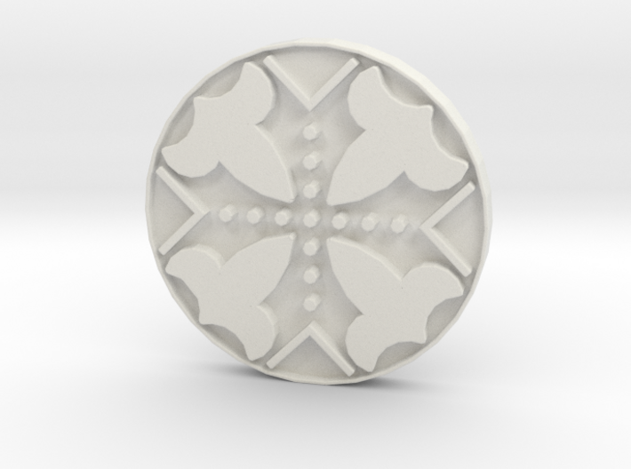 Assassins Creed - Connor Kenway Button 20cm - V1 3d printed