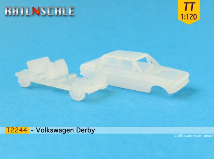 Volkswagen Derby 1 (TT 1:120) 3d printed 