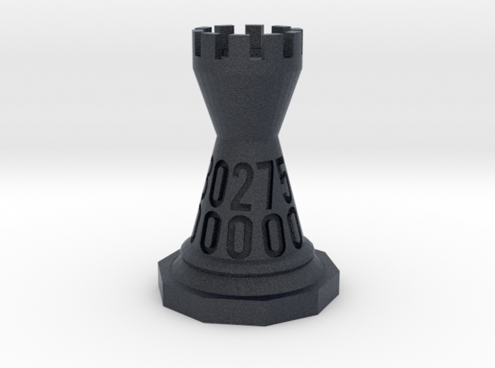 Chess shaped Dice (hollow) 3d printed