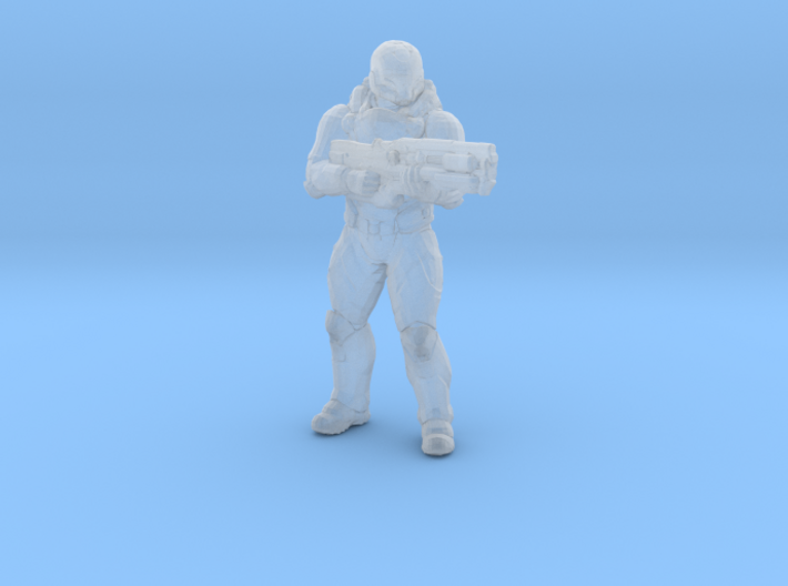 Doom UAC Elite Guard 1/60 miniature for games rpg 3d printed