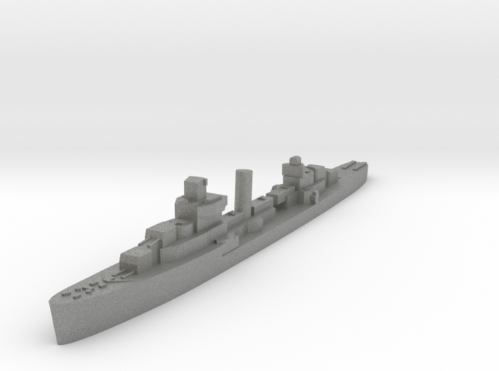 USS Warrington destroyer 1940 1:2400 WW2 3d printed