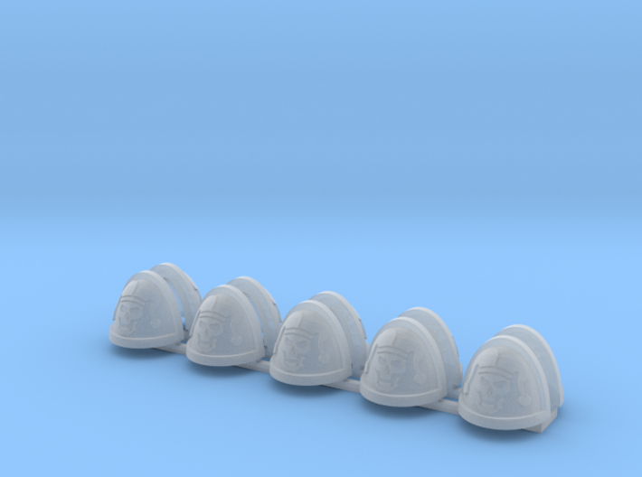 10 Imperial Jesters Shoulder pads 3d printed