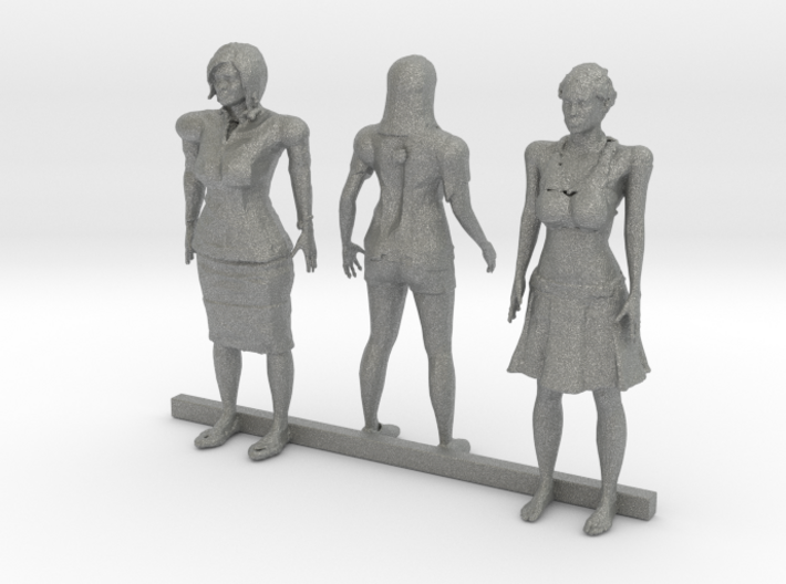 S Scale Standing Women 4 3d printed This is a render not a picture