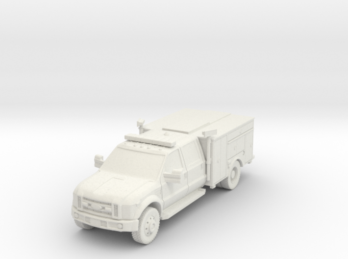 ~1/87 HO Ford F-450 Light Rescue 3d printed
