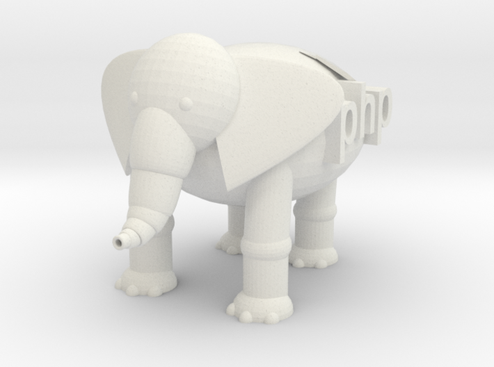 Tiny PHP Elephant 3d printed