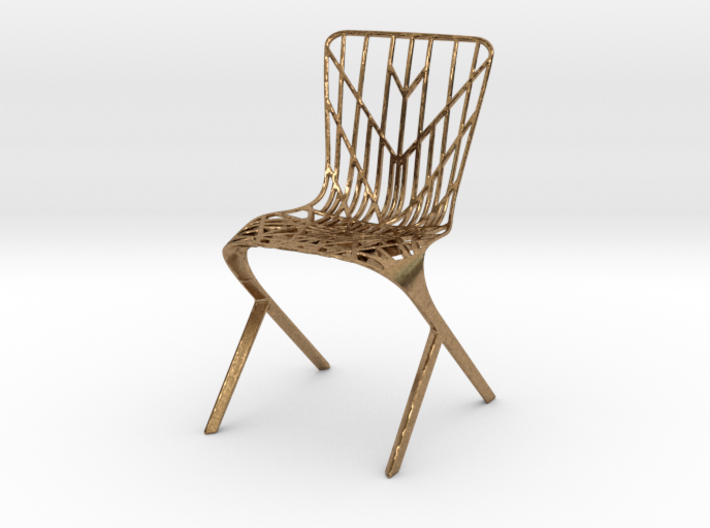 Washington Skeleton Aluminum Side Chair 3d printed