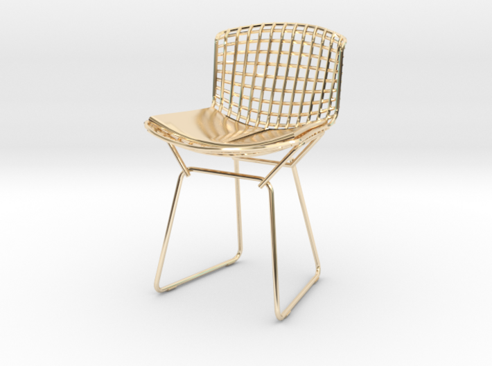 Knoll Bertoia Side Chair 3.9&quot; tall 3d printed