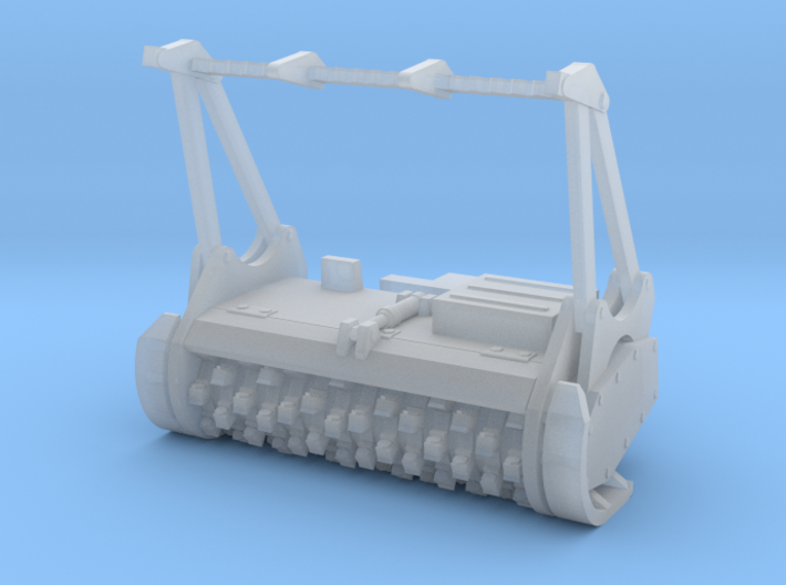1/50th Forestry Mulching Head for Skid Steer 3d printed