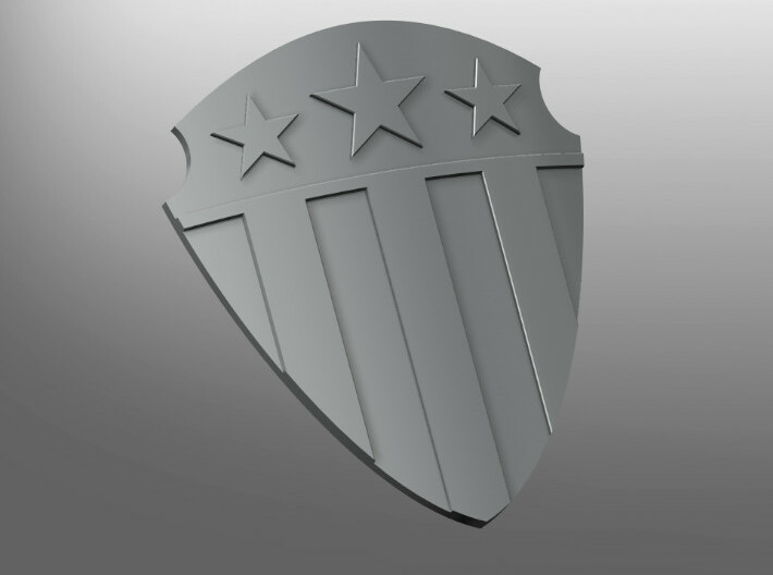 Avengis ptrn Energy Kite Shield (left hand) 3d printed