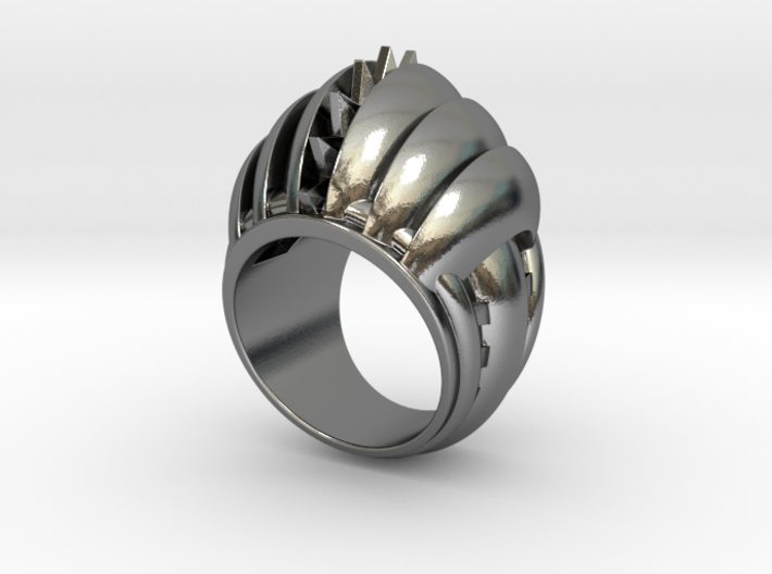 Rising Sun Ring - Size 13 (22.20 mm) 3d printed 