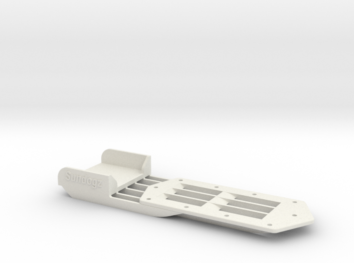Proboat River Jet Ride Plate 3d printed