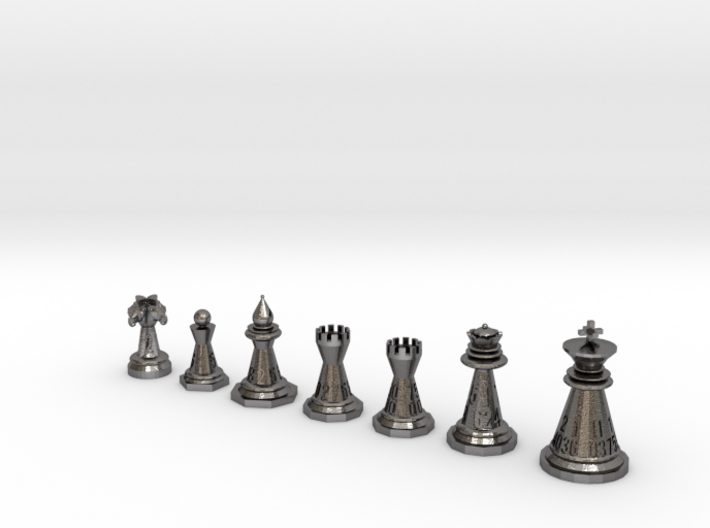 XL Chess Dice 3d printed