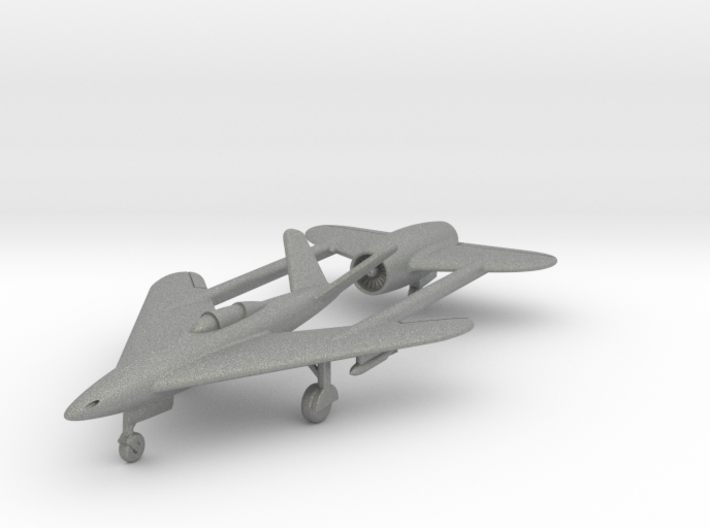 (1:144) DVL Composite Jet fighter (Twin boom) 3d printed