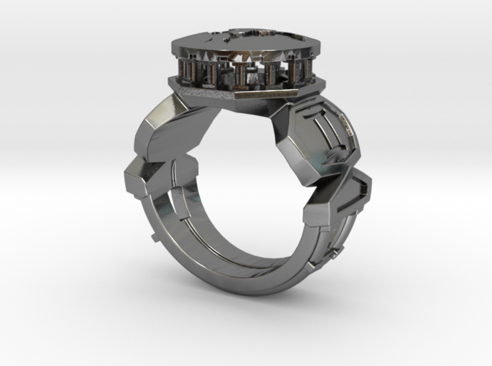 Gemini Ring 3d printed 