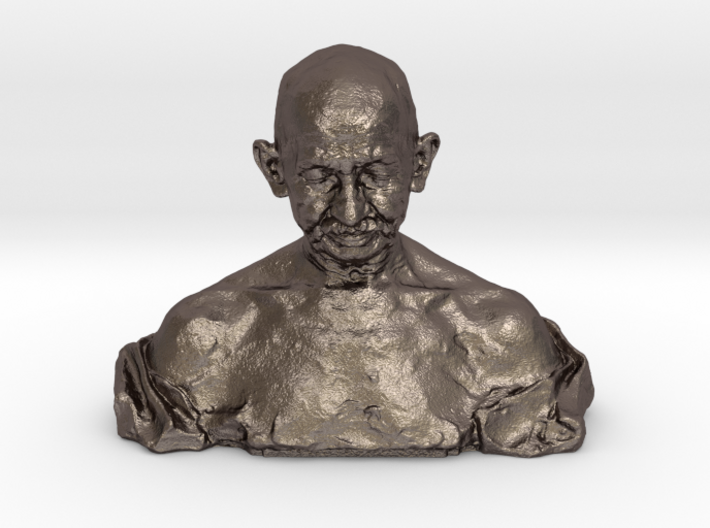 Gandhi by Ram Sutar 3d printed