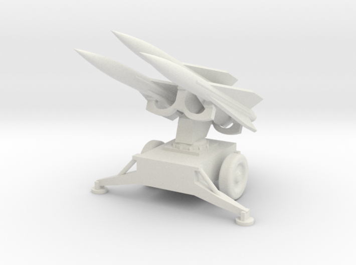1/110 Scale Hawk Missile Launcher With Missiles 3d printed
