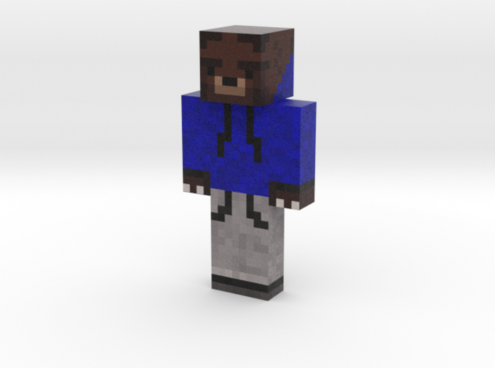 BlueHoodieSmokie | Minecraft toy 3d printed