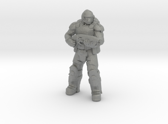 Gears of War Heavy soldier gnasher mini boardgame 3d printed