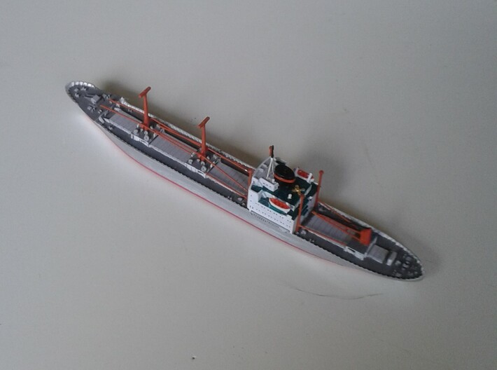1:1250 ship model Nedlloyd Gooiland  3d printed 