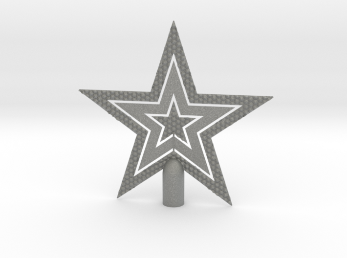 Star Glisten Tree Topper - Large 24cm 9½&quot; 3d printed