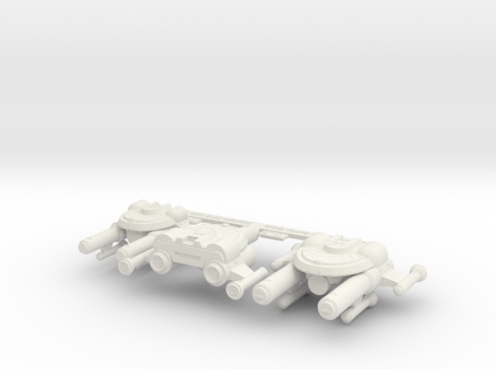 3125 Scale Seltorian Strike Carrier Group MGL 3d printed